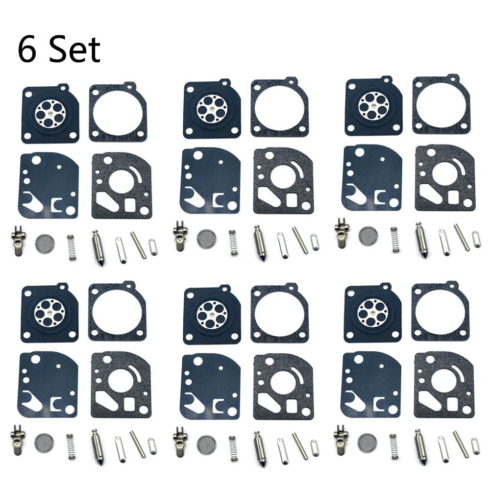 6X Carburetor Carb Kit for ECHO SRM 2100 GT2150 (Zama RB-64 C1U-K47 C1U-K53)