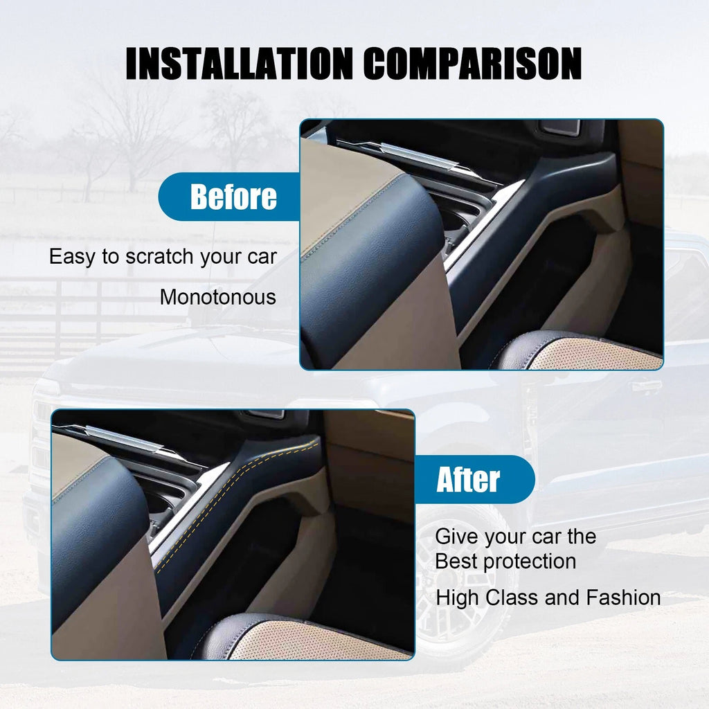 Center Console Side Panels for Ford Super Duty F-250 F-350 (2023–2025)