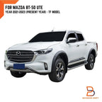 Matte Black OEM Style Side Door Cladding for Mazda BT-50 (2021-2023)