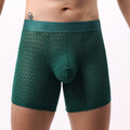 Mens Lace Boxer Shorts Underwear Midrise Breathable U Bulge Pouch