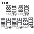 Set of 5 Carburetor Rebuild Kits for B&S 499811 499812 699734 699735 792456 797890