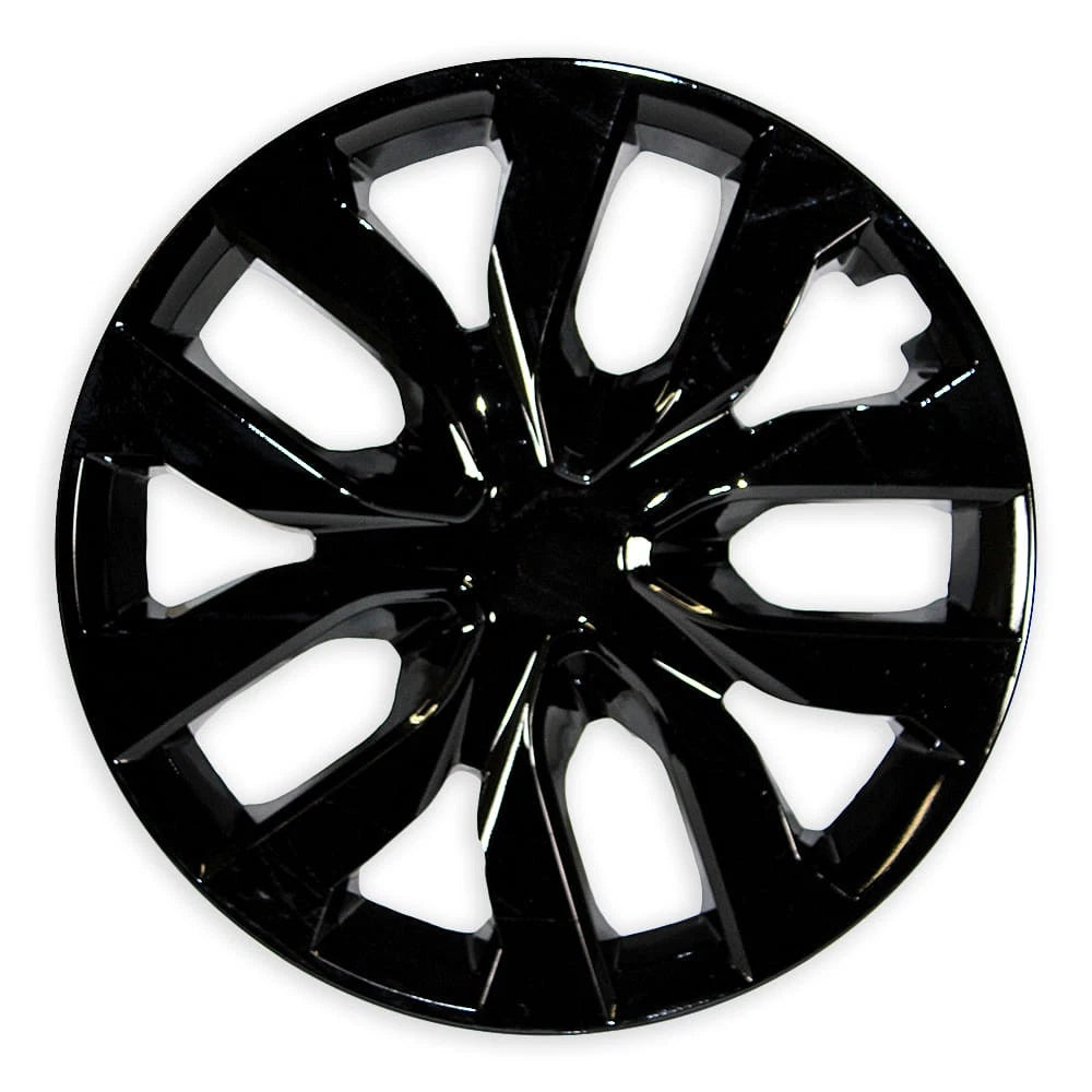 Wheel Covers 16 Inch 10 Spoke Push On Gloss Black for Toyota (2000–2025)