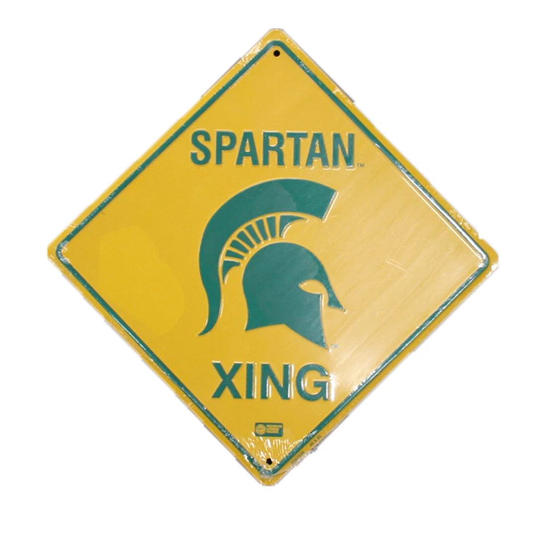 Metal Sign for Michigan State Spartan (12")