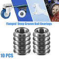 10pcs MF85ZZ Double Metal Shield Flanged Ball Bearings for Various Models 