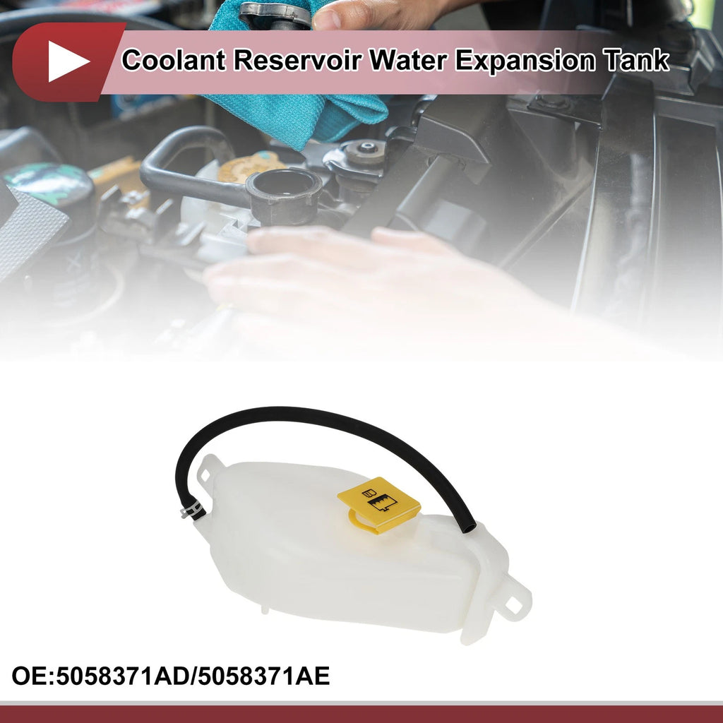 Coolant Expansion Overflow Tank with Cap Pipe No. 5058371AD for Chrysler 200 (2011–2014)