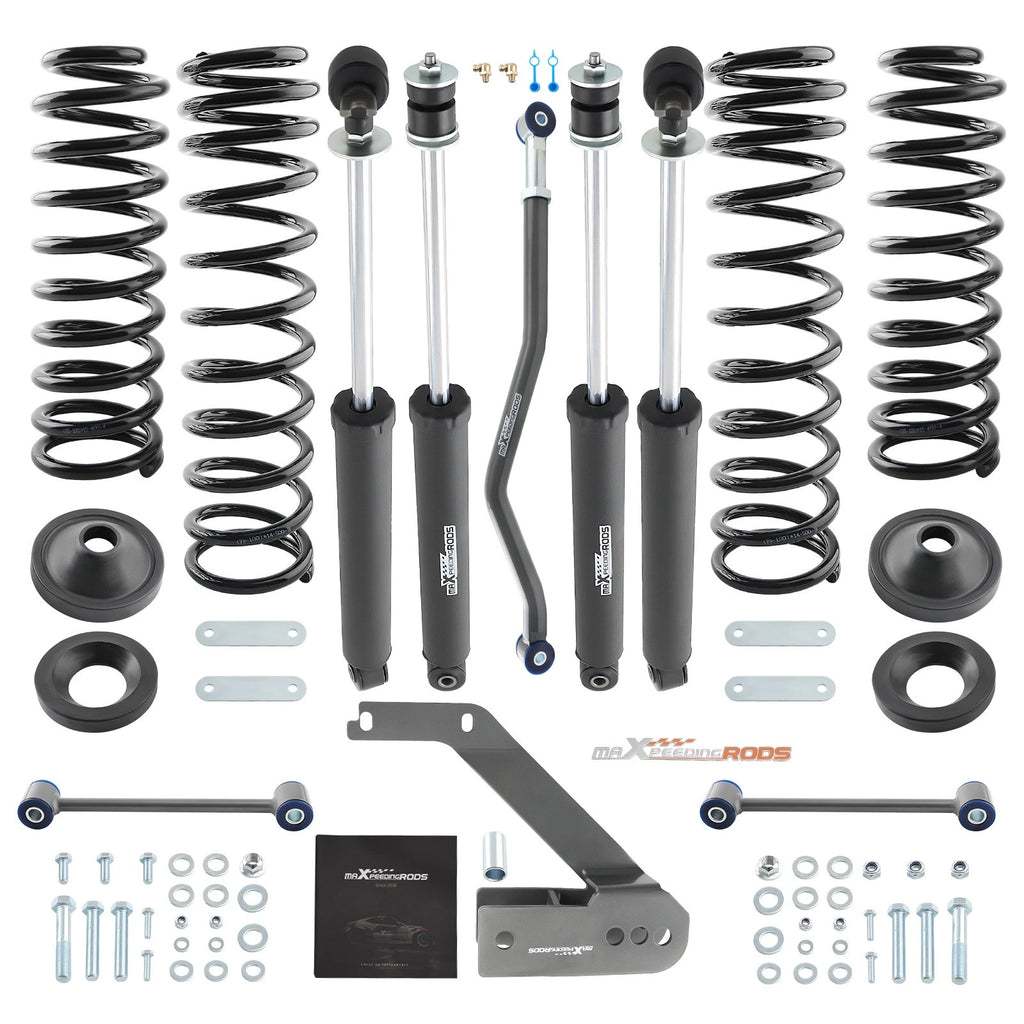 3.25" Lift Kit Track Bar & Sway Bar Links for Jeep Wrangler JK (2007–2018)