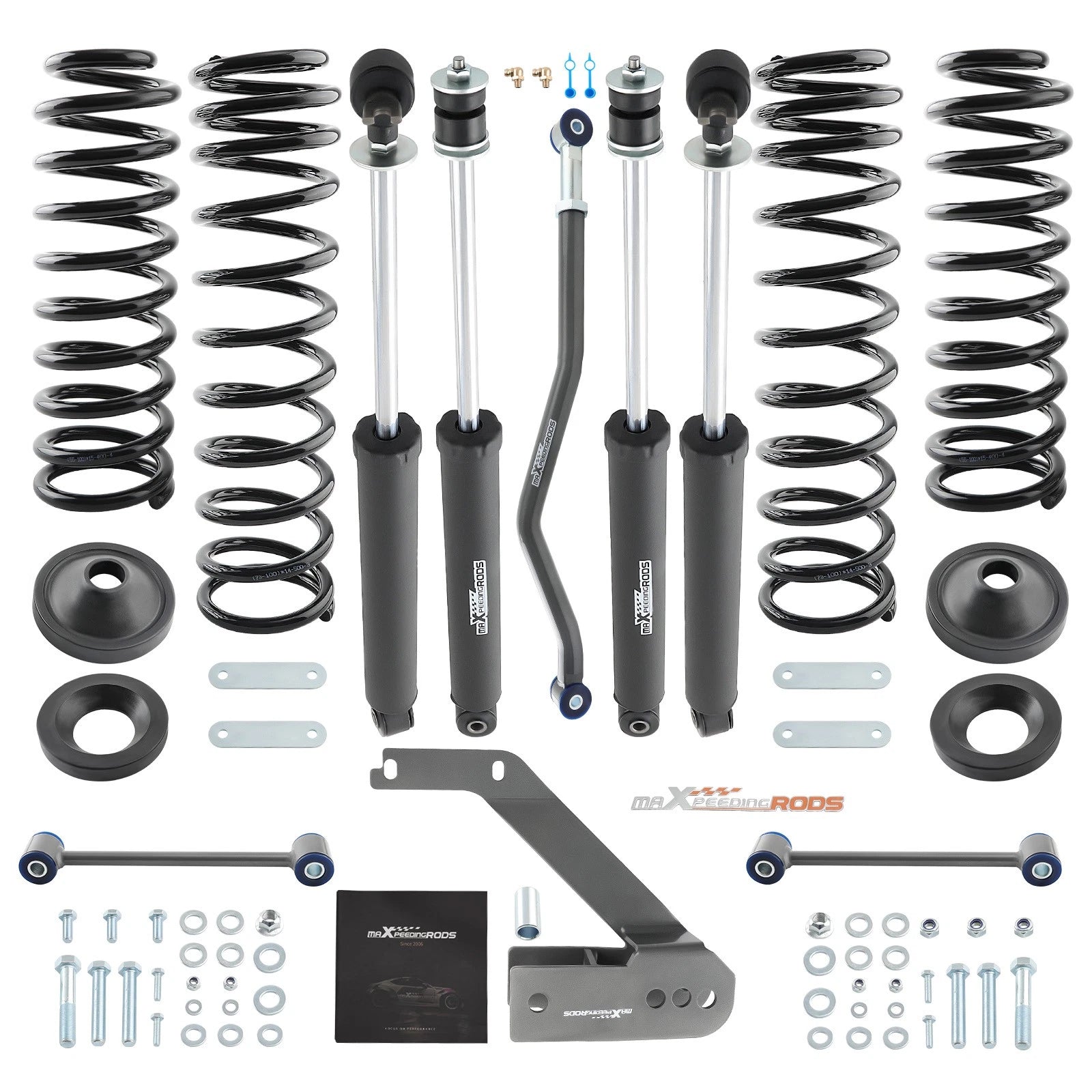 3.25" Lift Kit Track Bar & Sway Bar Links for Jeep Wrangler JK (2007–2018)