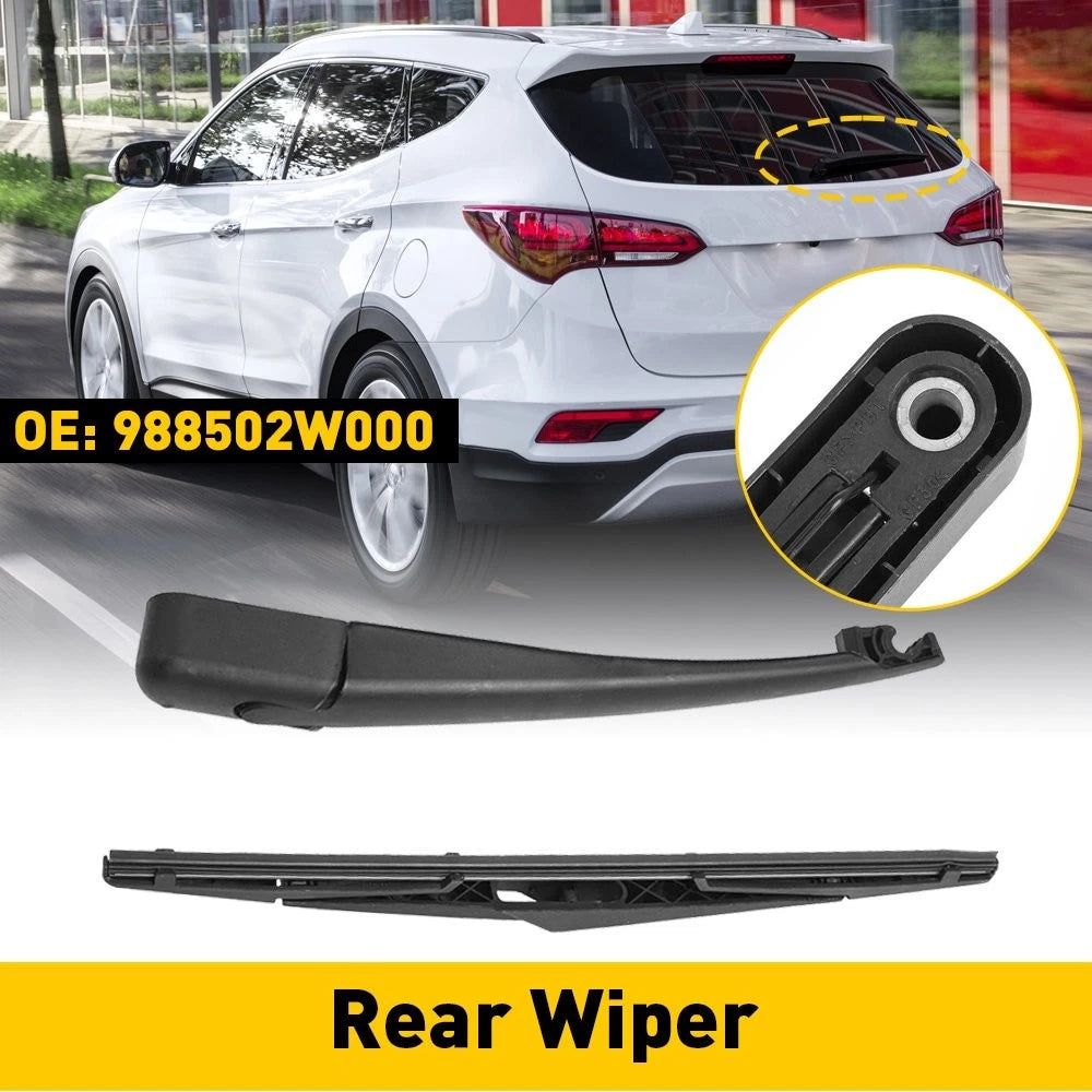 Rear Windshield Wiper Arm & Blade for Hyundai Santa Fe (2013–2018) 988502W000