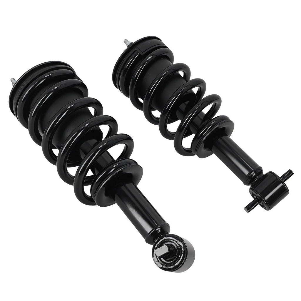 2X Front Strut w/ Spring for GMC Sierra, Chevrolet Silverado 1500 RWD (2014–2018)