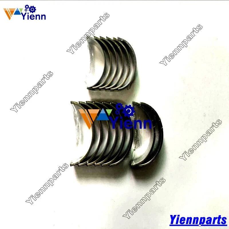Main Connecting Rod Bearing Set for Yanmar B27 JD30 Excavator (3TN82, 3TN82-RJK)