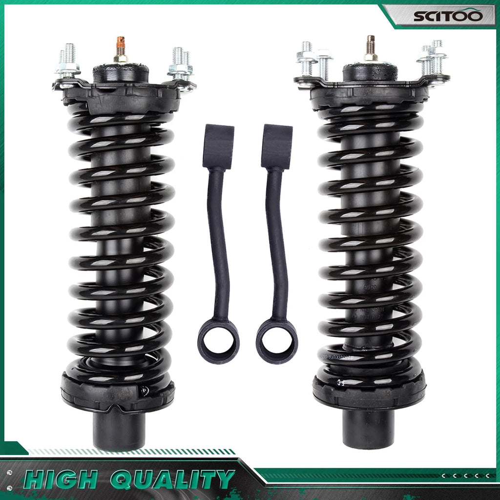 Set of 4 Front Strut & Spring Assemblies, Sway Bar Links for Jeep Liberty (2008–2012)