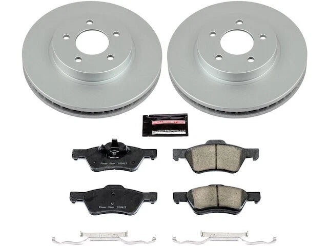 Front Brake Pad and Rotor Kit for Mazda Tribute (2008–2010) WX255SQ