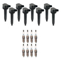 Set of 8 Ignition Coils & Spark Plugs for Lexus LS460 LS600h (2007–2017)