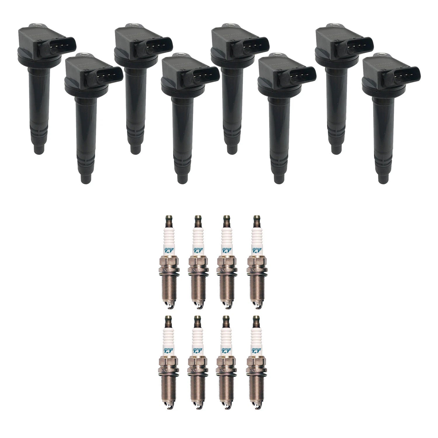 Set of 8 Ignition Coils & Spark Plugs for Lexus LS460 LS600h (2007–2017)