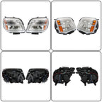 Headlight Assembly for GMC Terrain (2016–2017) Halogen Clear