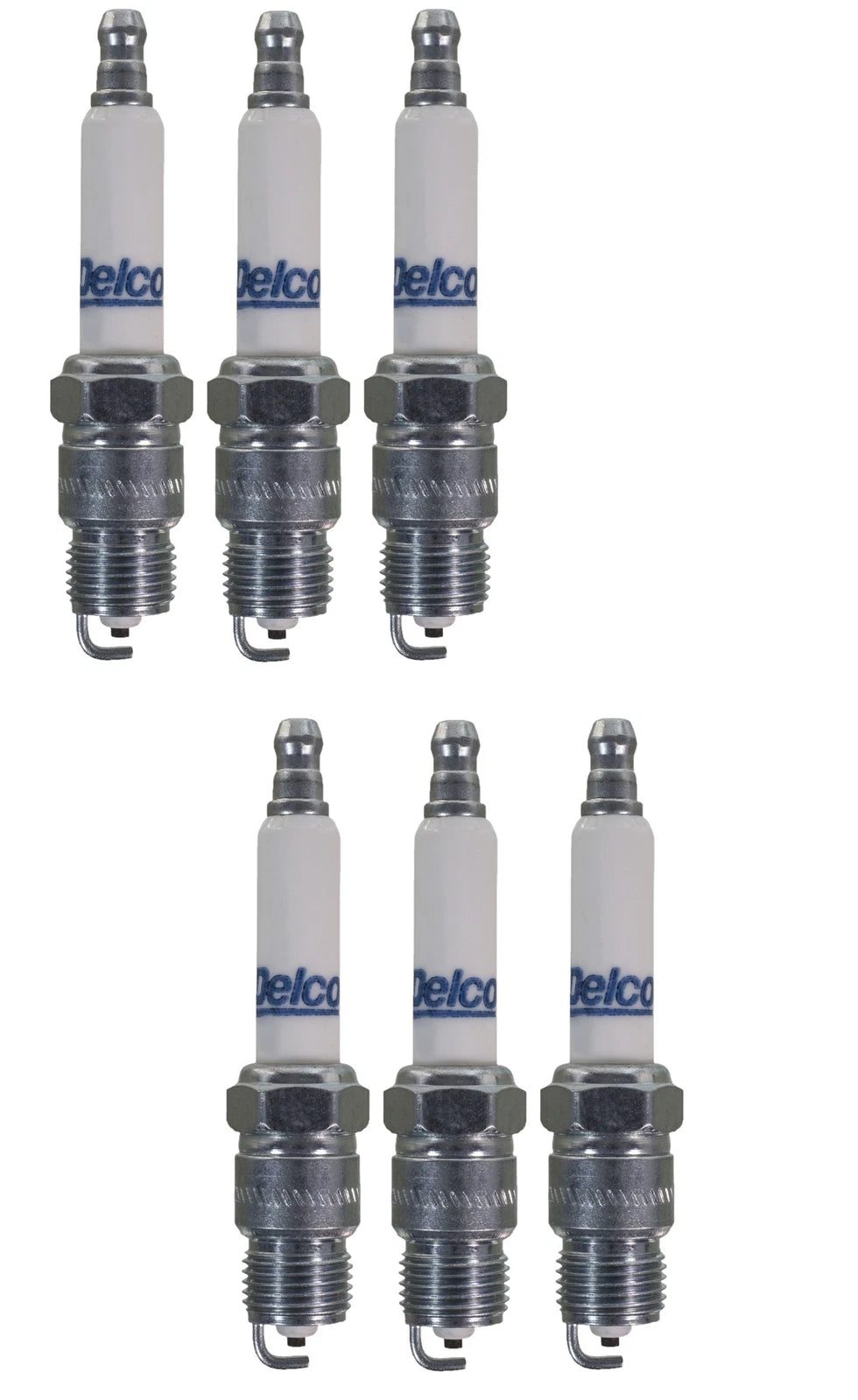 Set of 6 Spark Plugs for GMC S15, Chevy Astro, Oldsmobile, Pontiac 6000 (V6)
