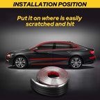 Black Chrome Body Side Molding Strip for Universal Fit (EXV)