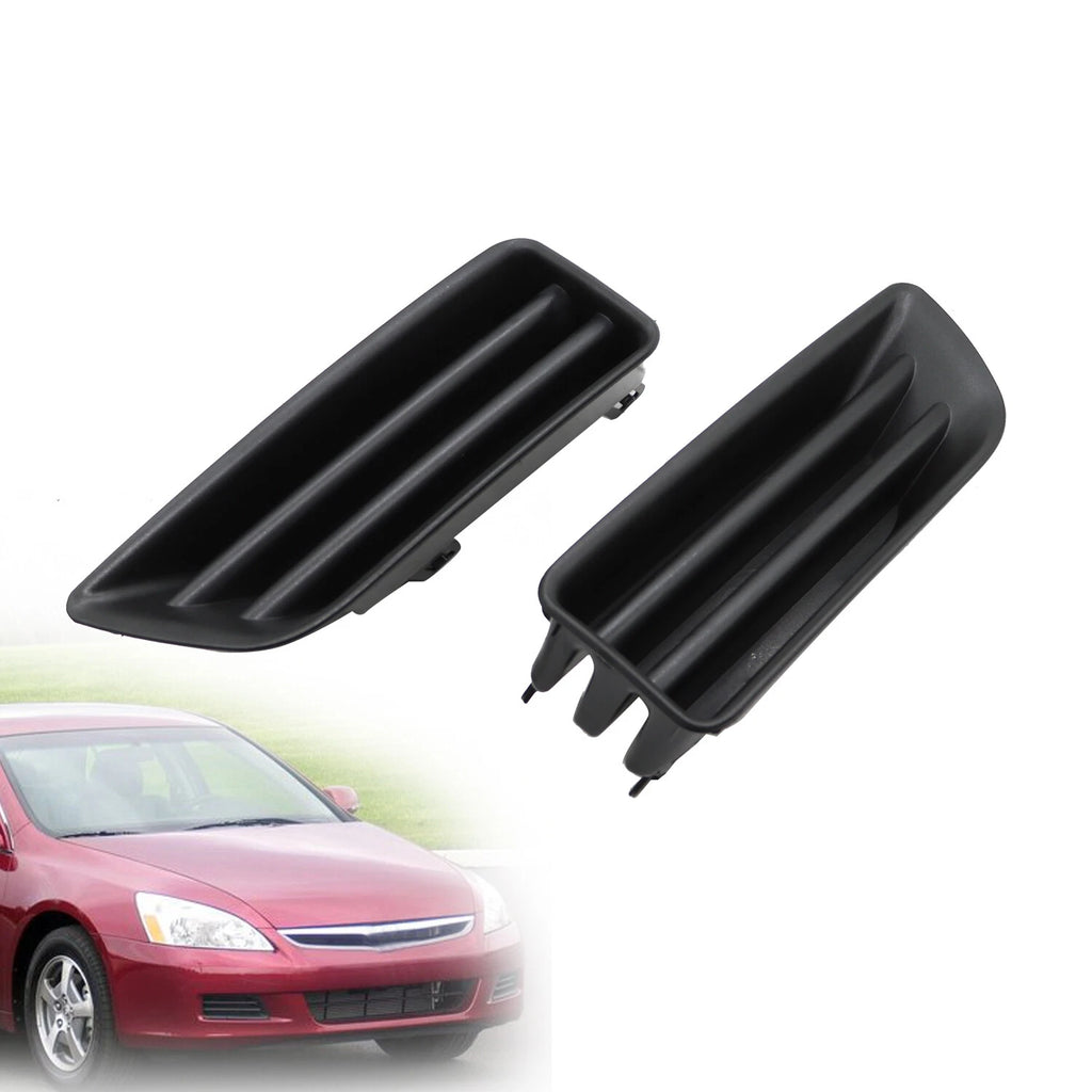 2X Fog Light Lamp Cover for Honda Accord (2006–2007) W/o Hole