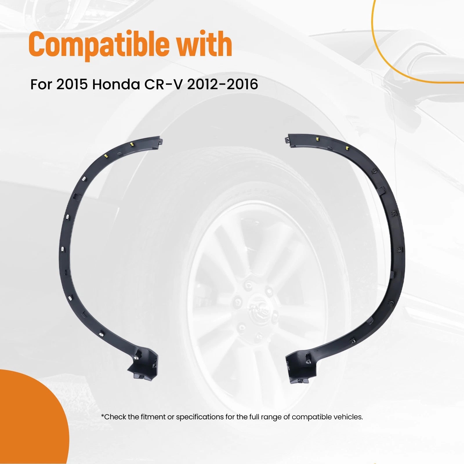 Fender Flare Molding Trim Front for Honda CR-V (2012–2016) 74115T0AA02