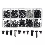 500PCS Black Countersunk Screw Kit M2 M2.5 for PC Laptop Repair