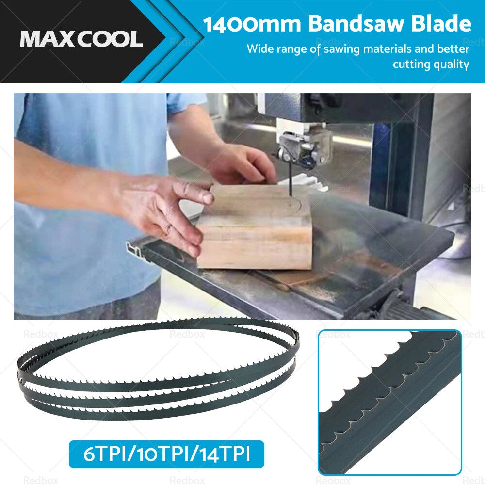 1400mm Blade for Workzone Ferrex HBS20 (350W) Band Saw 6/10/14 TPI