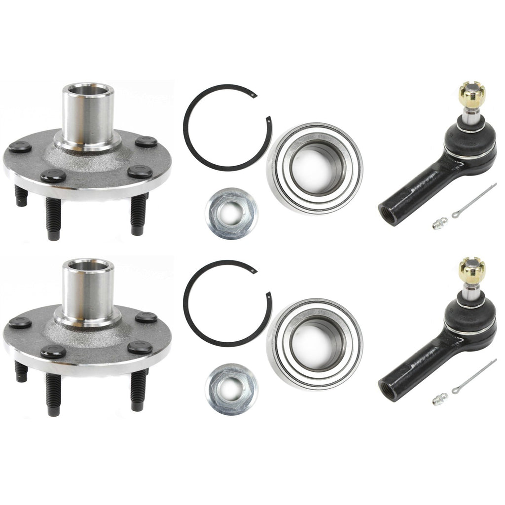 Wheel Hub Kit for Ford Escape (2001–2009) Front Left & Right with Bearing & ABS Ring