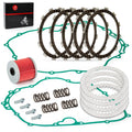 Clutch Friction Plates & Gasket for Kawasaki Bayou 300 KLF300 A/B/C(1986–2005)