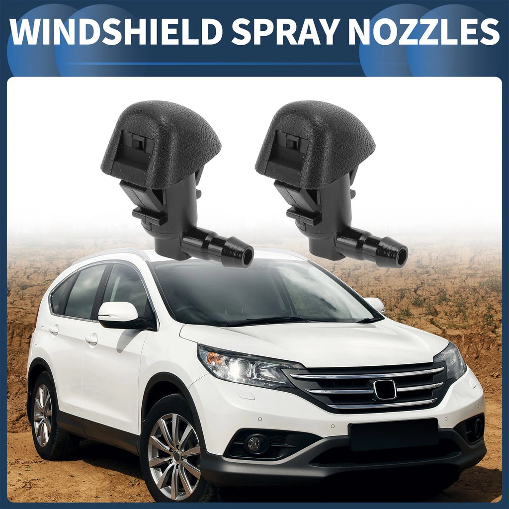Set of 2 Front Windshield Washer Nozzles for Honda Odyssey (2005–2010)
