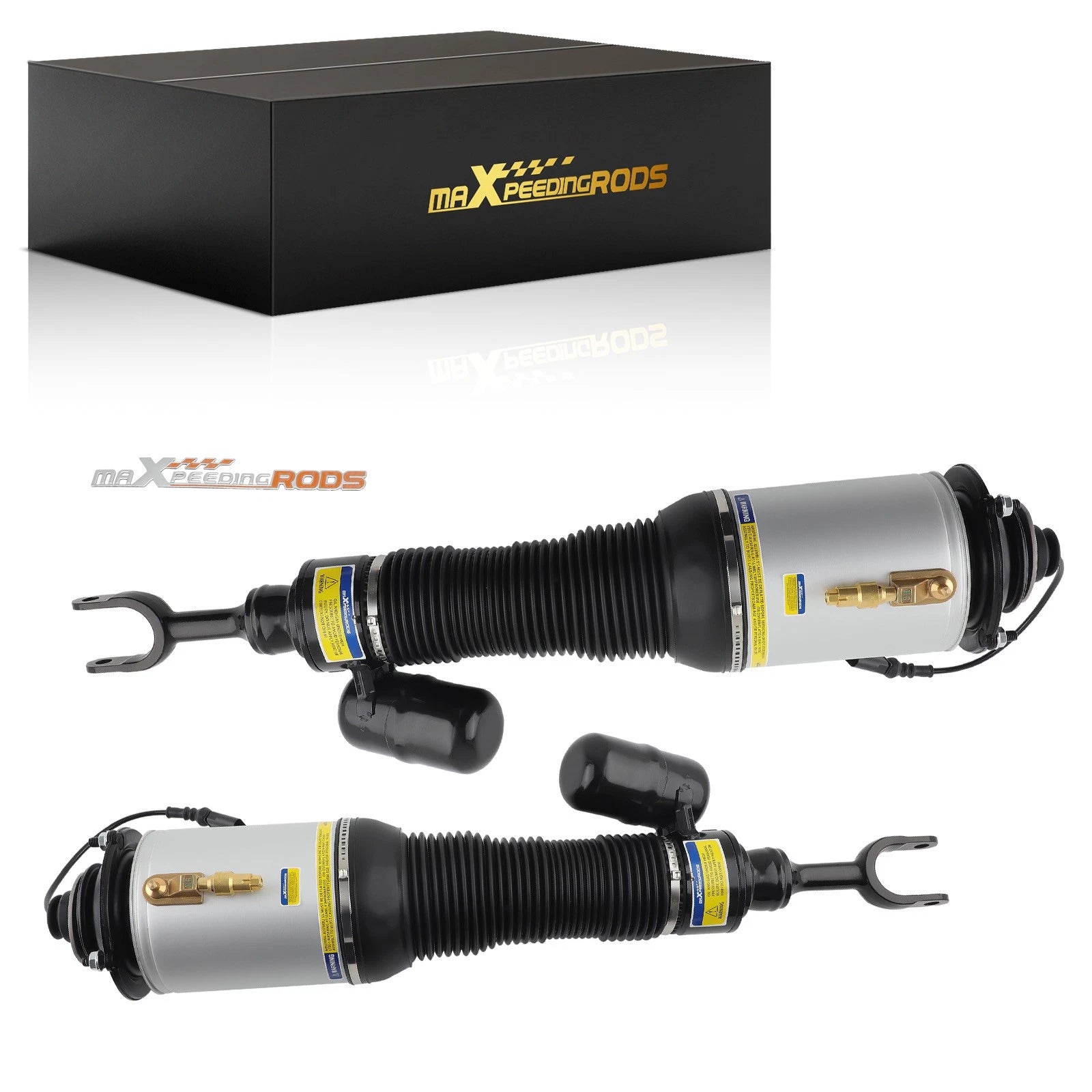 2X Front Air Shock Suspension for Bentley Continental (2003–2018) 3D0616039 3D0616040