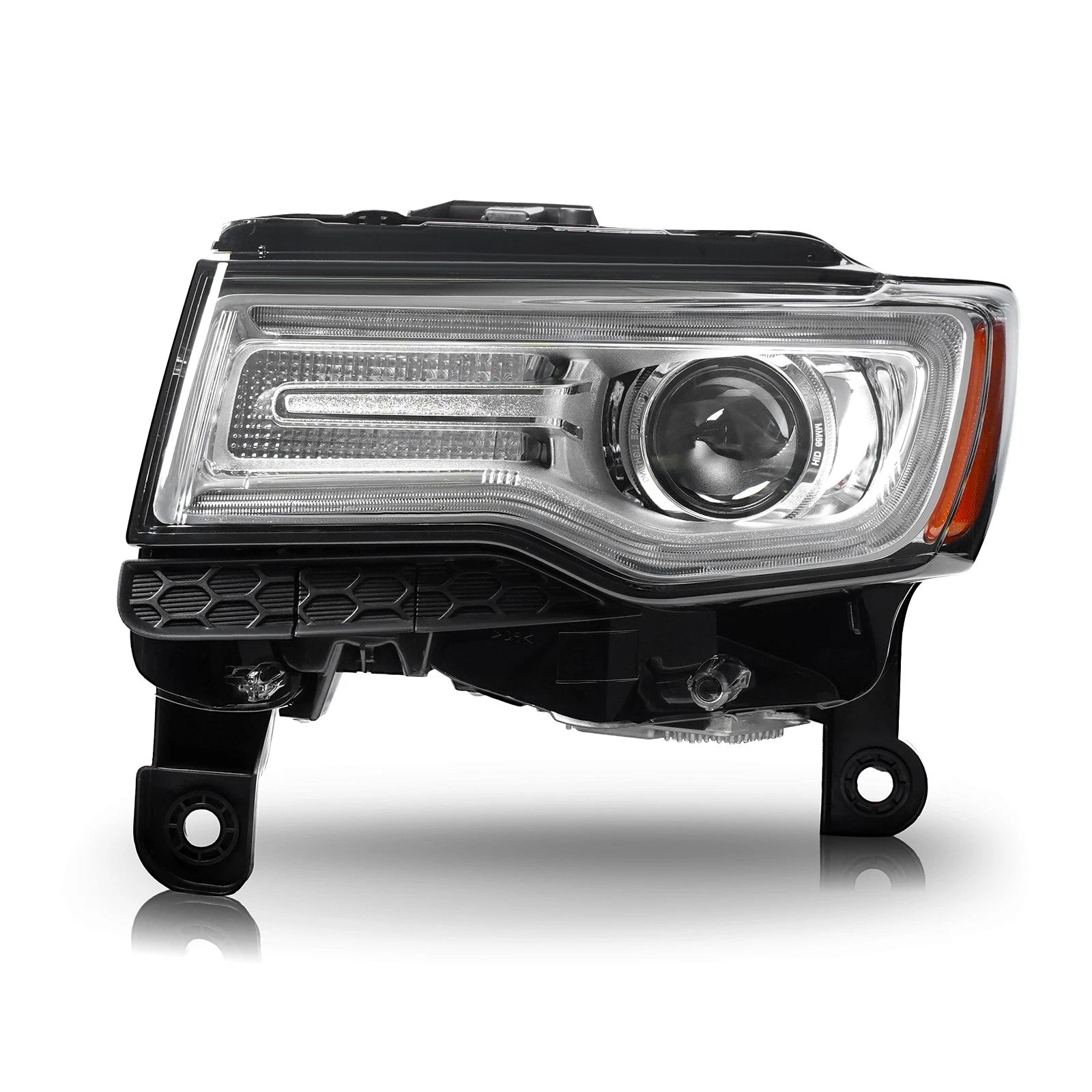 HID/Xenon Headlight Pair for Jeep Grand Cherokee (2014–2016) W/O AFS