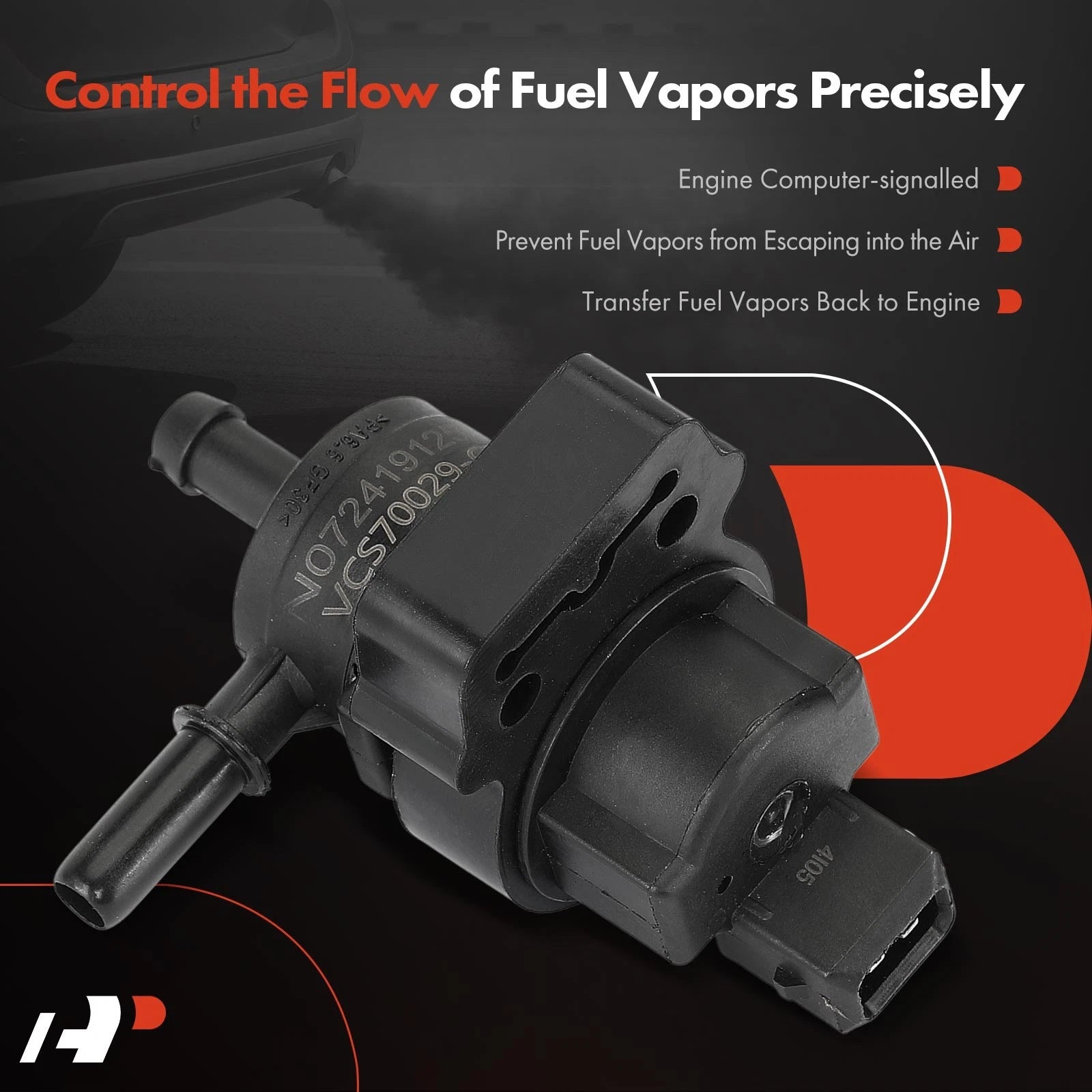 Vapor Canister Purge Solenoid for Mercedes-Benz ML320 ML430 (1998–2005)