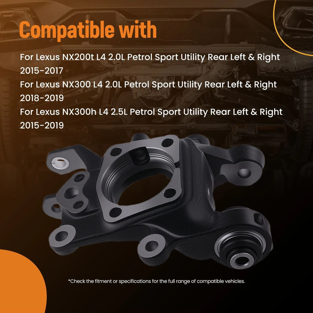Rear Left Right Steering Knuckle for Lexus NX Series (2015–2019) Steel