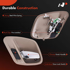 Chrome Left Interior Door Handle for Jeep Grand Cherokee (1999-2004)