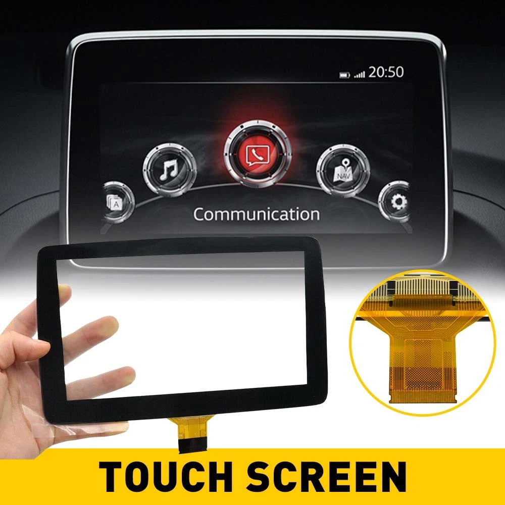 Touch Screen Glass Digitizer for Mazda 3 (2014–2016) 7" Display