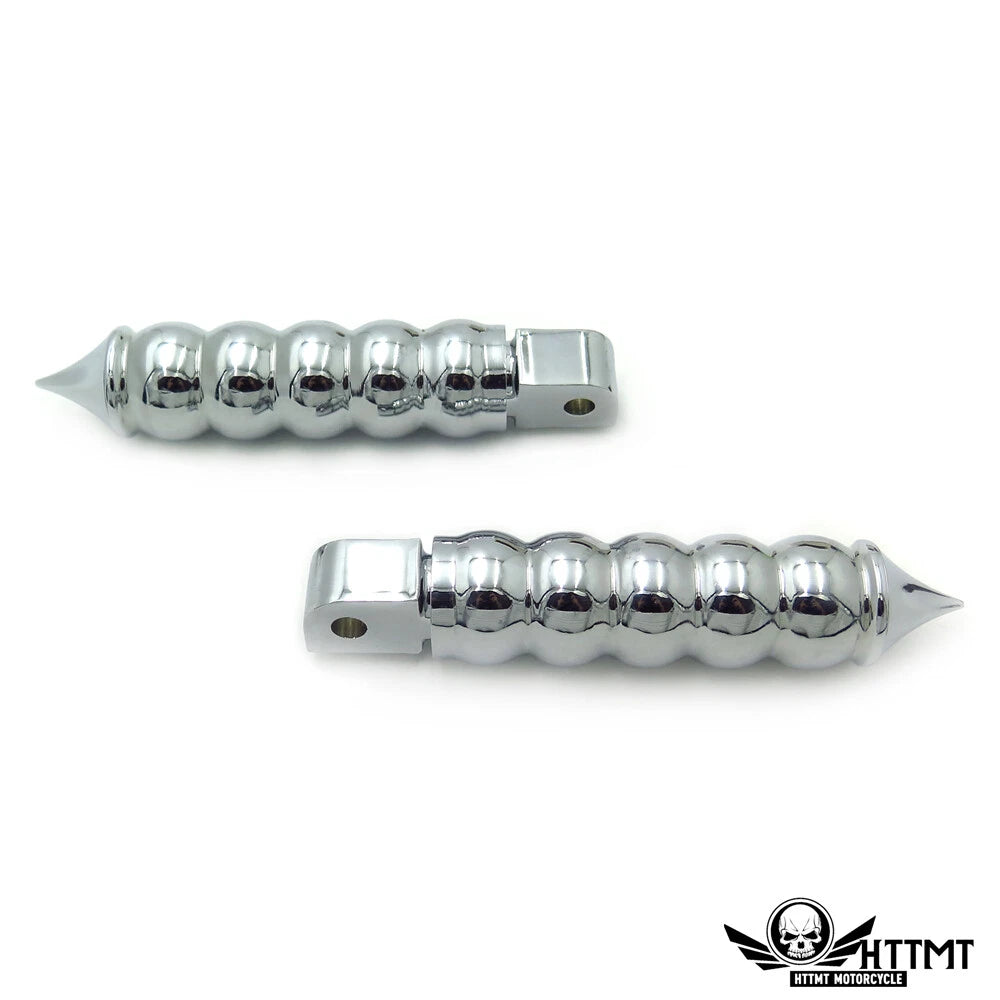 Chrome Calabash Footpegs for Yamaha Road Star Warrior (2002–2009)