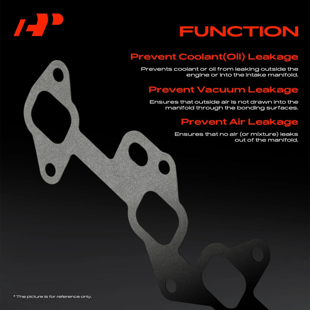 Asbestos-Free Engine Intake Manifold Gasket for Toyota Tercel (1987–1994)