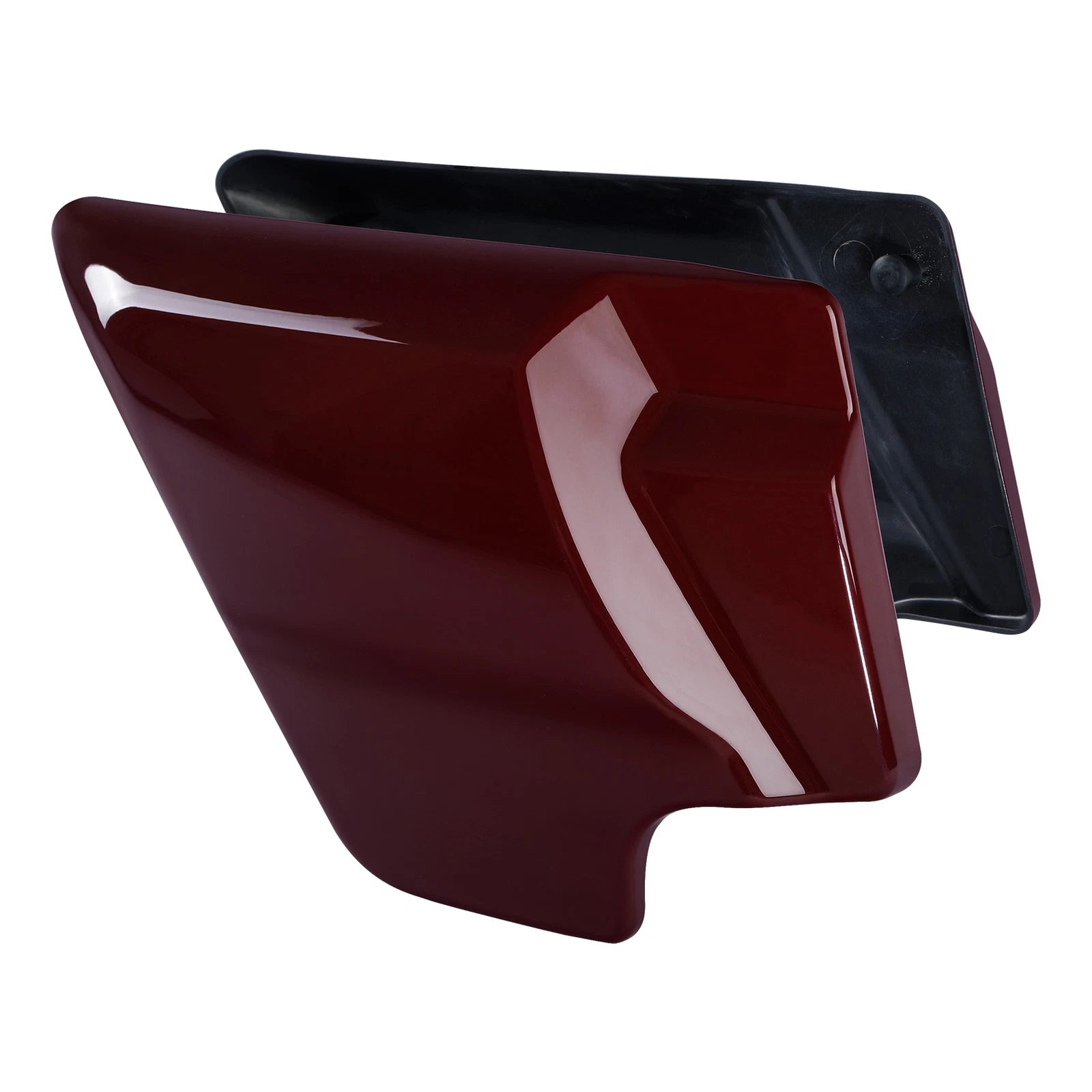 Battery Side Covers Panels for Harley Street Glide (2009–2025) Billiard Burgundy
