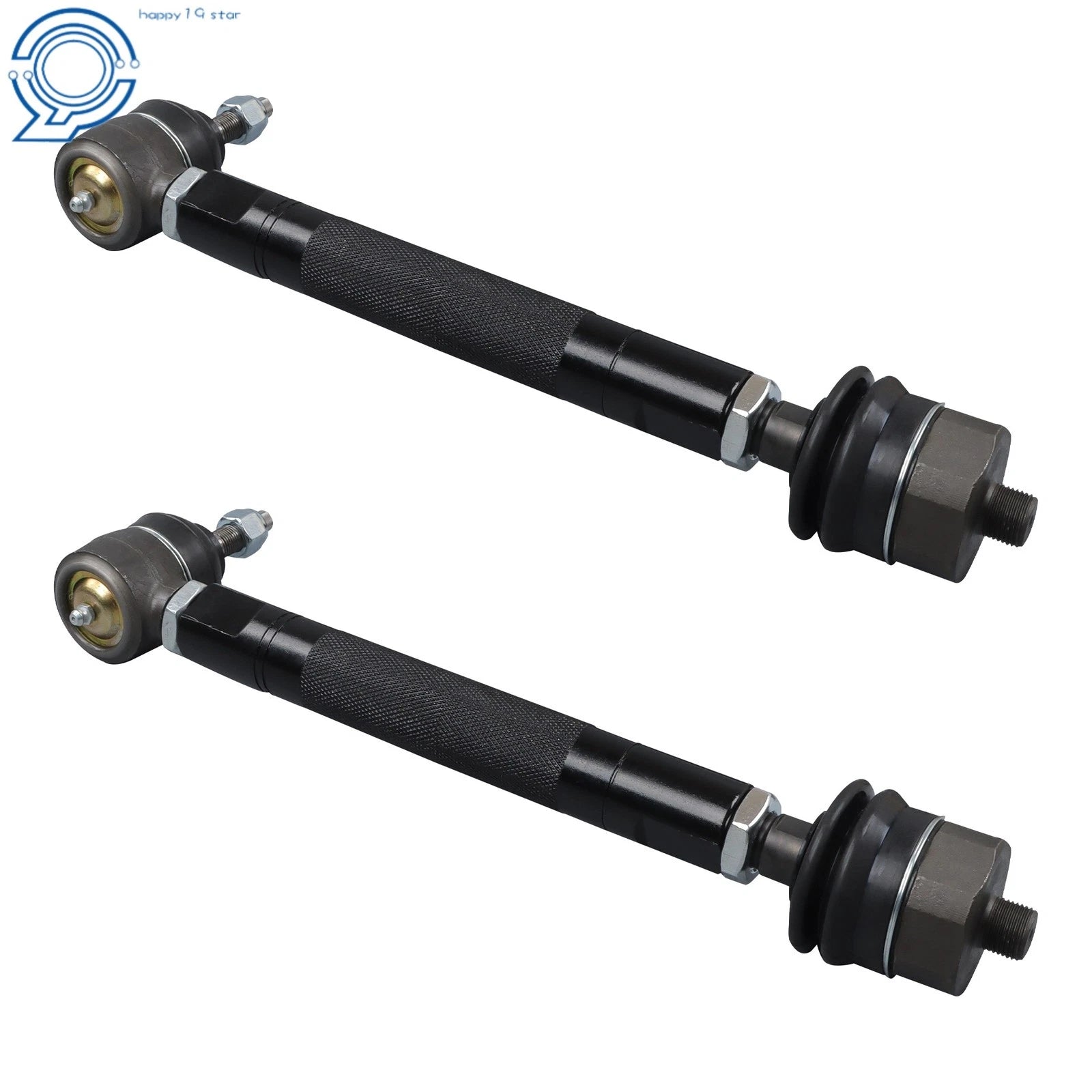 Set of 2 Heavy Duty Tie Rods for Chevy GMC Silverado Sierra 1500 2500 (1999–2007)