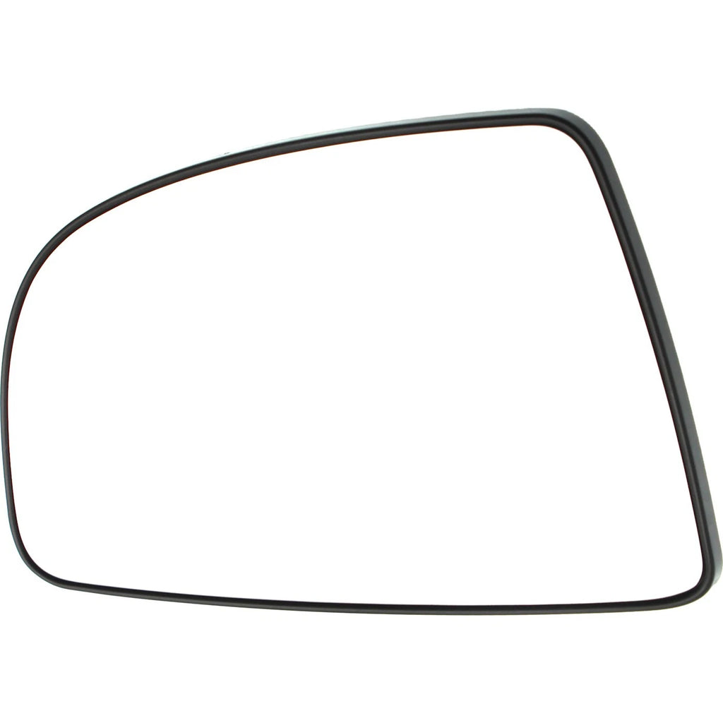 Left Heated Mirror Glass for Kia Rondo (2007–2012) with Backing Plate