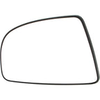 Left Heated Mirror Glass for Kia Rondo (2007–2012) with Backing Plate