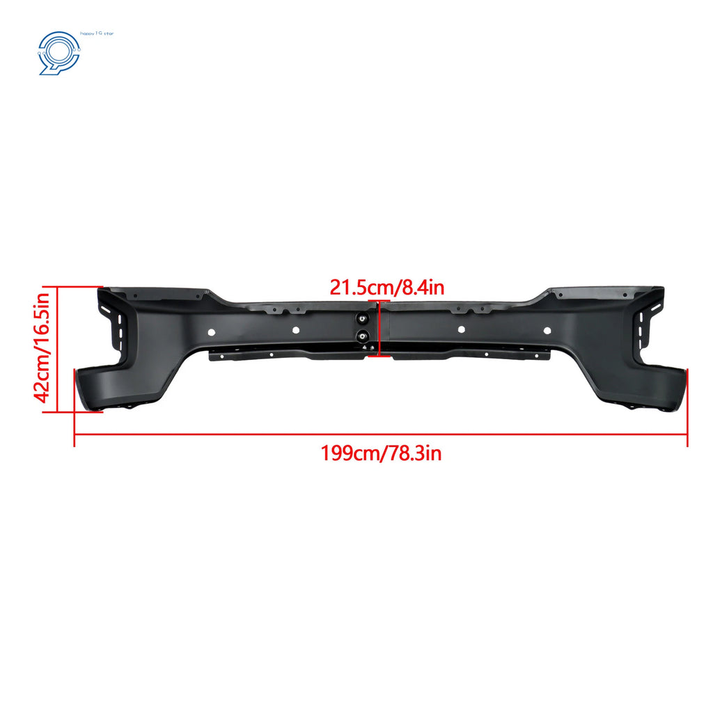 Steel Front Bumper Face Bar for Chevy Silverado 1500 (2019-2022)