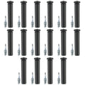 Set of 16 NGK Laser Platinum Spark Plugs & Denso Coil Boots for Challenger (2011–2023)