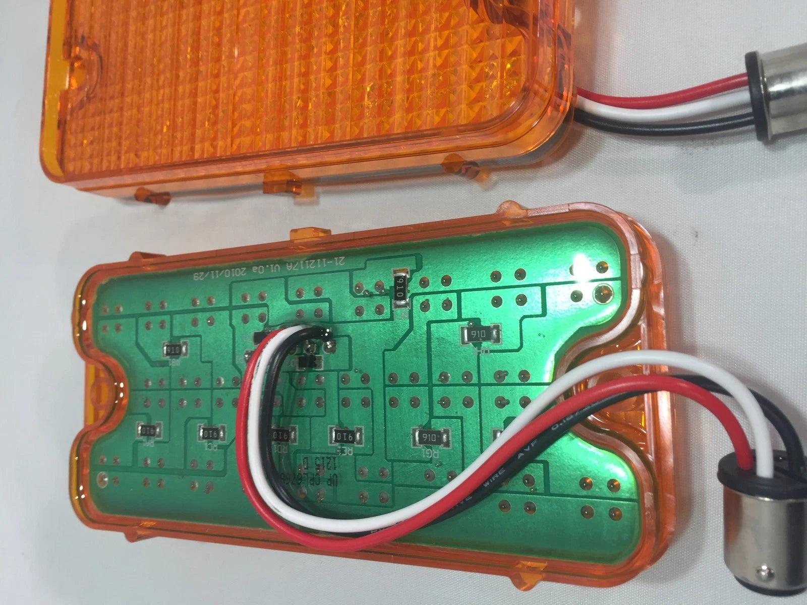 LED Amber Turn Signal Parking Light Pair Left for 1967–1968 Chevy Pickup
