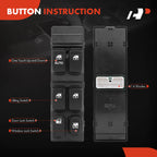 Power Window Switch for Kia Spectra (2002-2006)