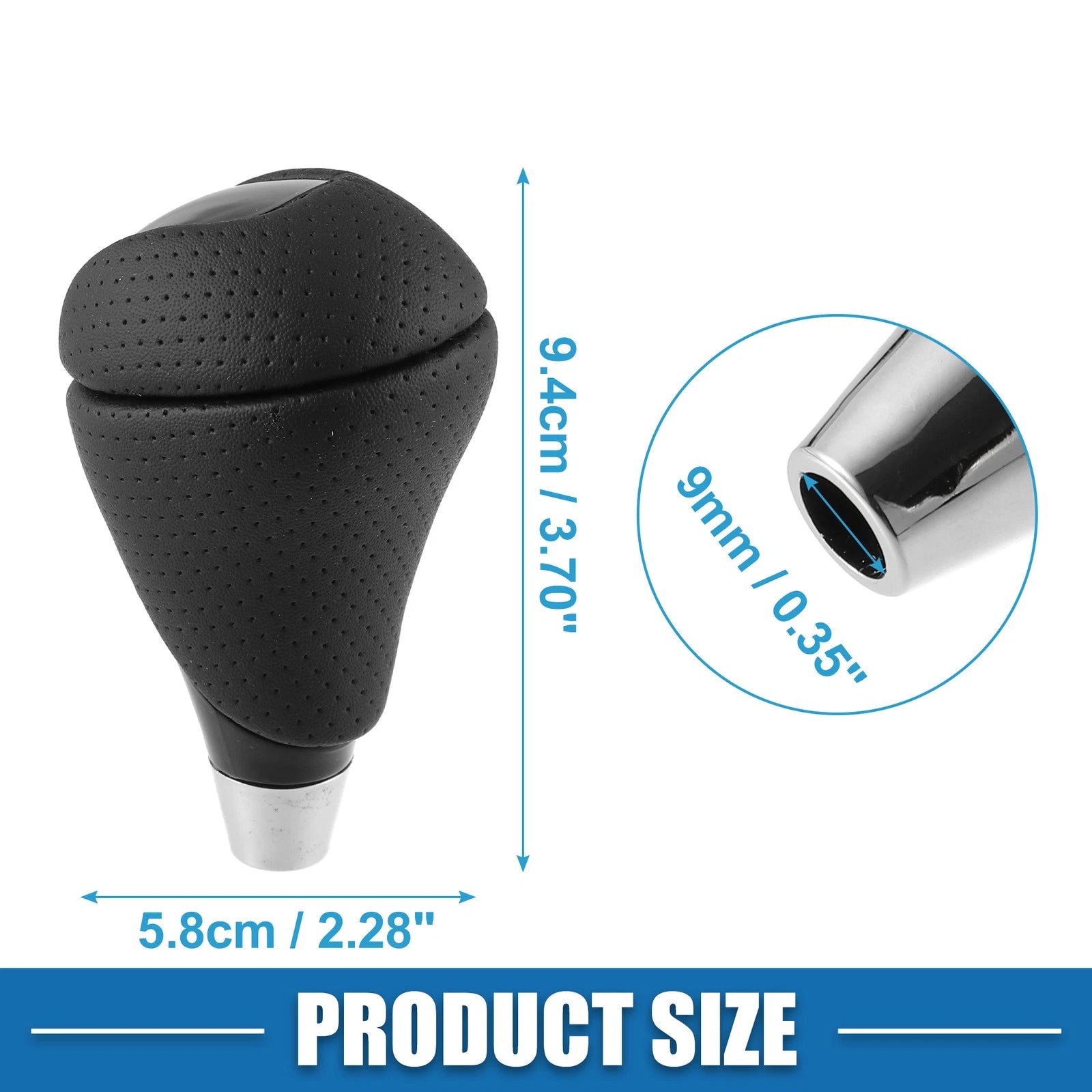 Automatic Gear Shift Knob for Lexus ES300h ES350 GS300 (2013–2021) Black