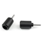 Crash Bobbins Protector Sliders for Yamaha FZ6 600 (2004–2008) - Aluminum Black