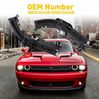 2X Front Bumper Support Brackets for Dodge Challenger (2008–2021)
