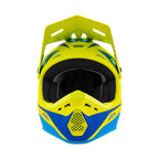 Mototown AR1 Helmet for (2XL, Matte Hyper Acid Cyan)