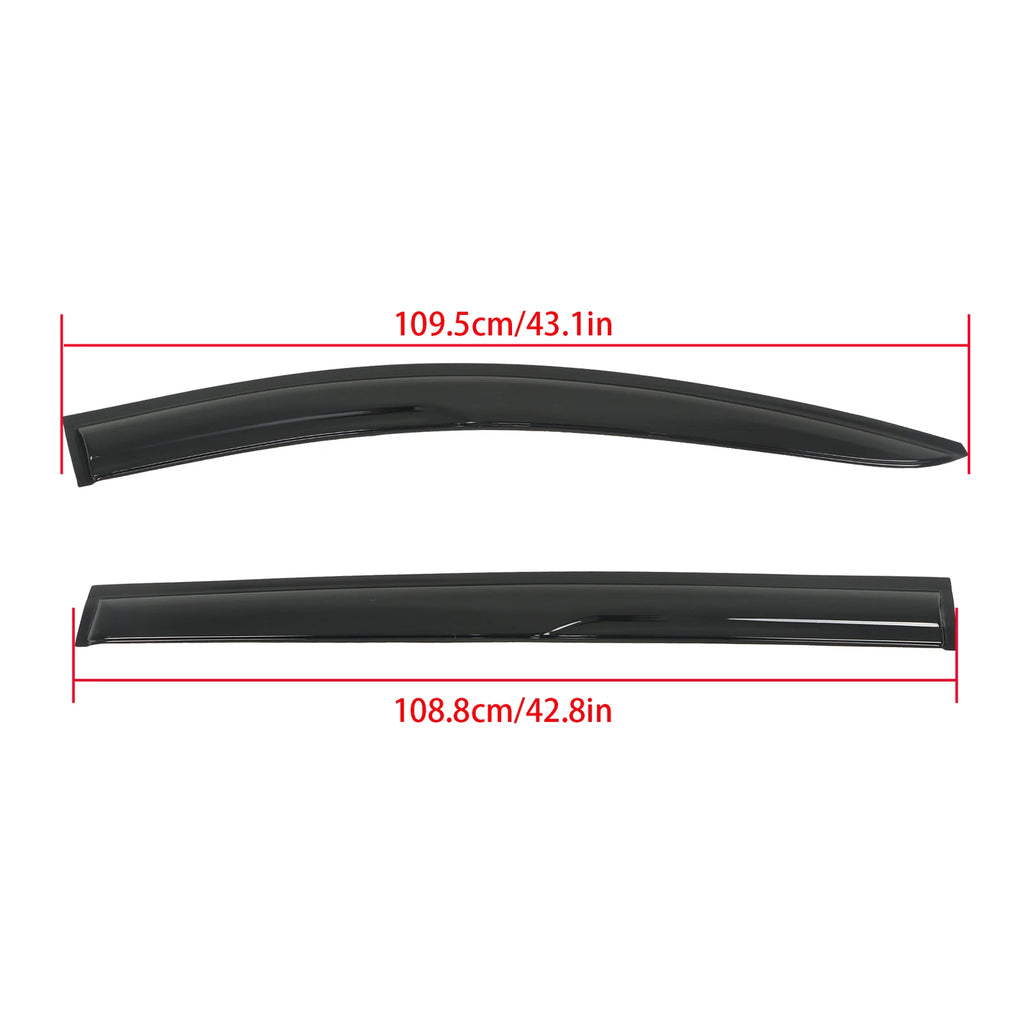 Set of 4 Window Visors for Toyota Sienna (2021–2024)
