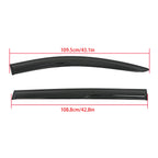 Set of 4 Window Visors for Toyota Sienna (2021–2024)